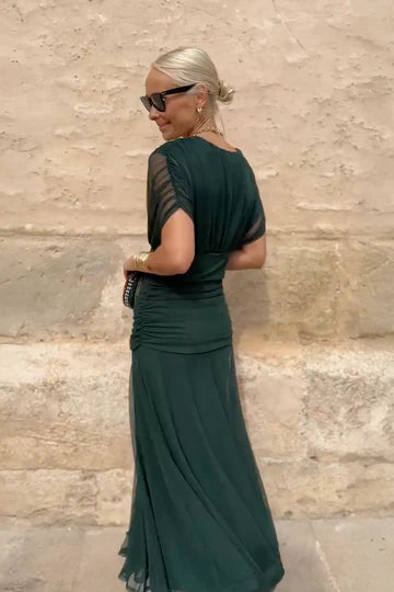 Luisa - Vestido Largo Maxi con Escote en V