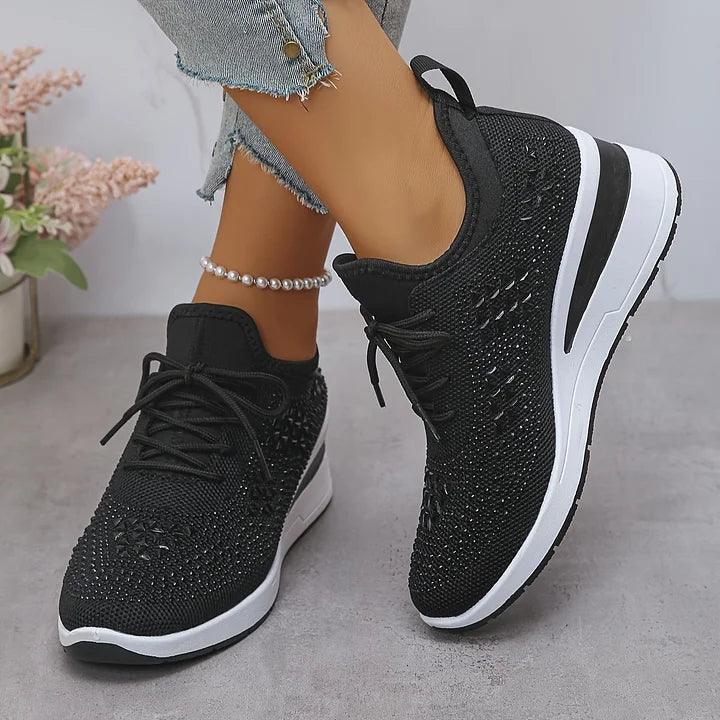Giselle - Zapatillas Ortopédicas con Pedrería
