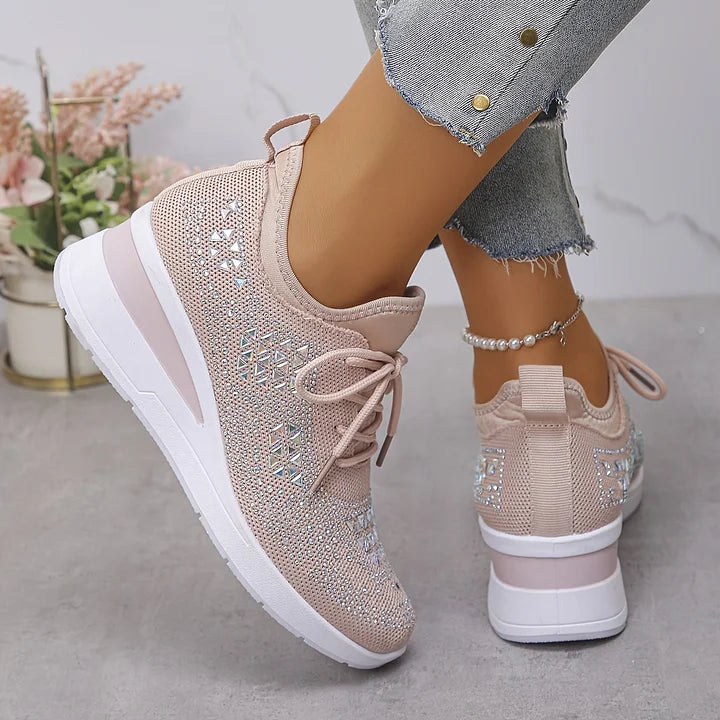 Giselle - Zapatillas Ortopédicas con Pedrería