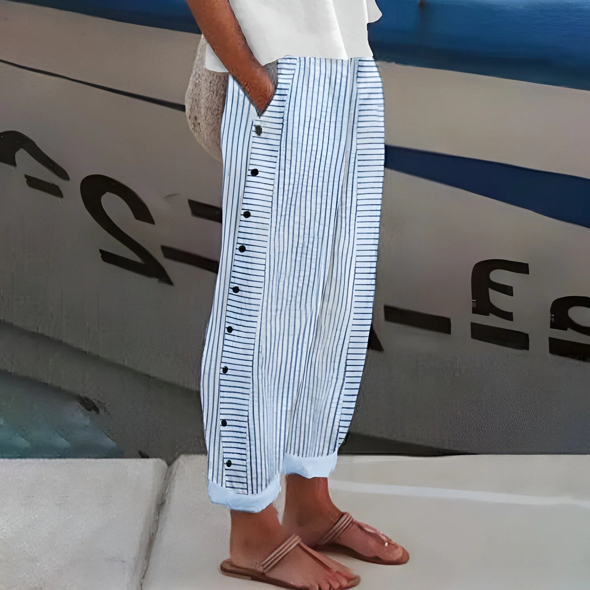 Laura - Pantalones Ligeros de Verano