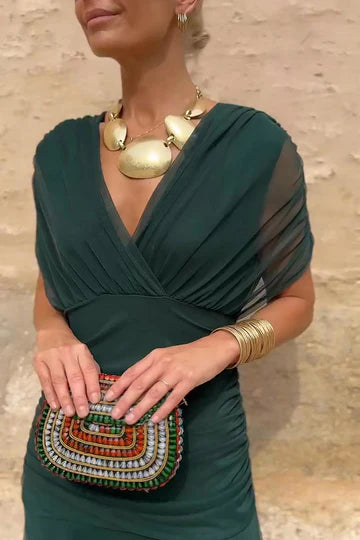 Luisa - Vestido Largo Maxi con Escote en V
