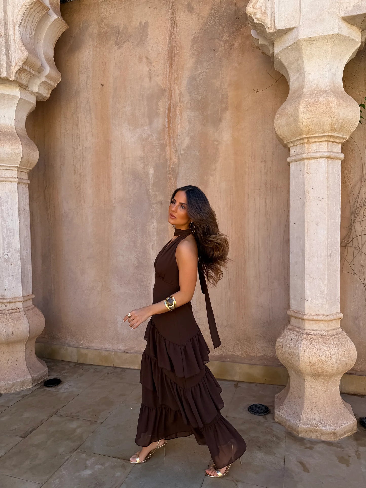 Manila - Vestido Marrón