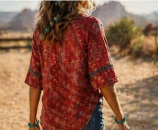 Valentina - Blusa Vintage