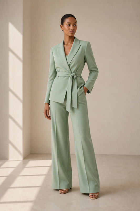 Alba - Conjunto Elegante de Dos Piezas