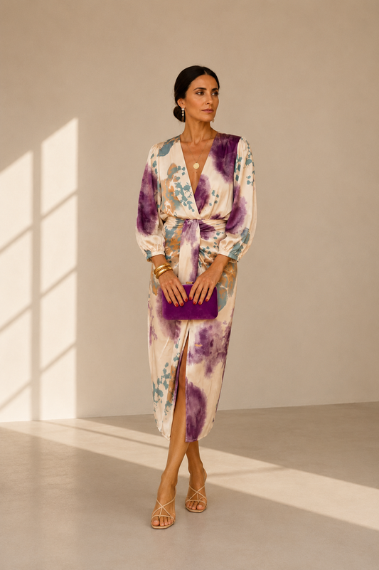 Valeria - Vestido Elegante con Escote en V