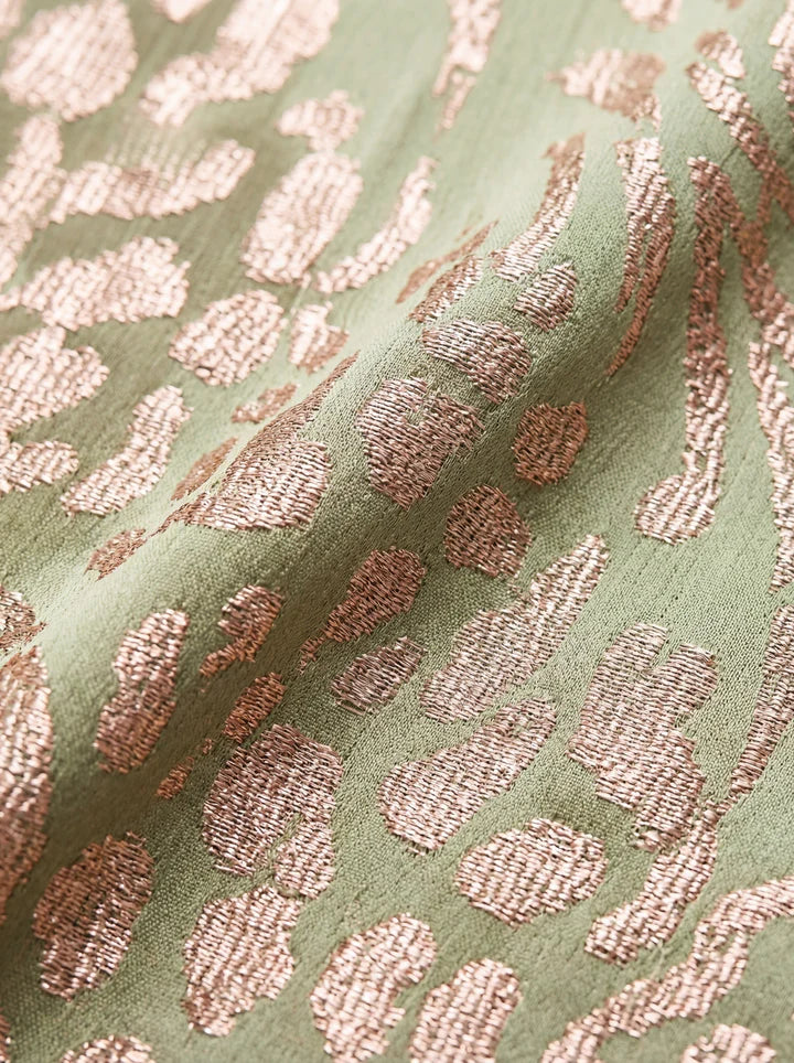 Zayra - Vestido Midi Cobre con Lazo en Cintura