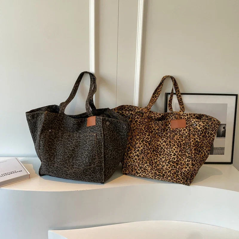 Elsa - Bolso Tote Retro Animal Print