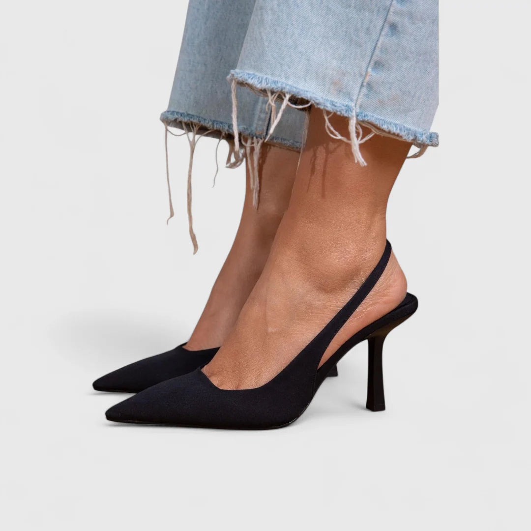 Bella - Zapatos de Tacón Cómodos Slingback