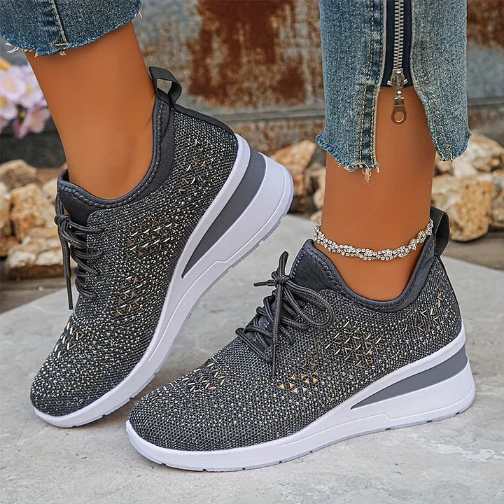 Giselle - Zapatillas Ortopédicas con Pedrería