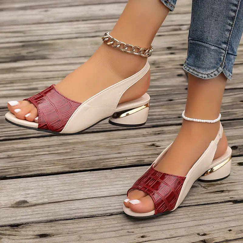 Sandra - Sandalias Ortopédicas Elegantes