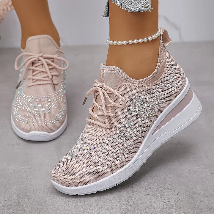 Giselle - Zapatillas Ortopédicas con Pedrería