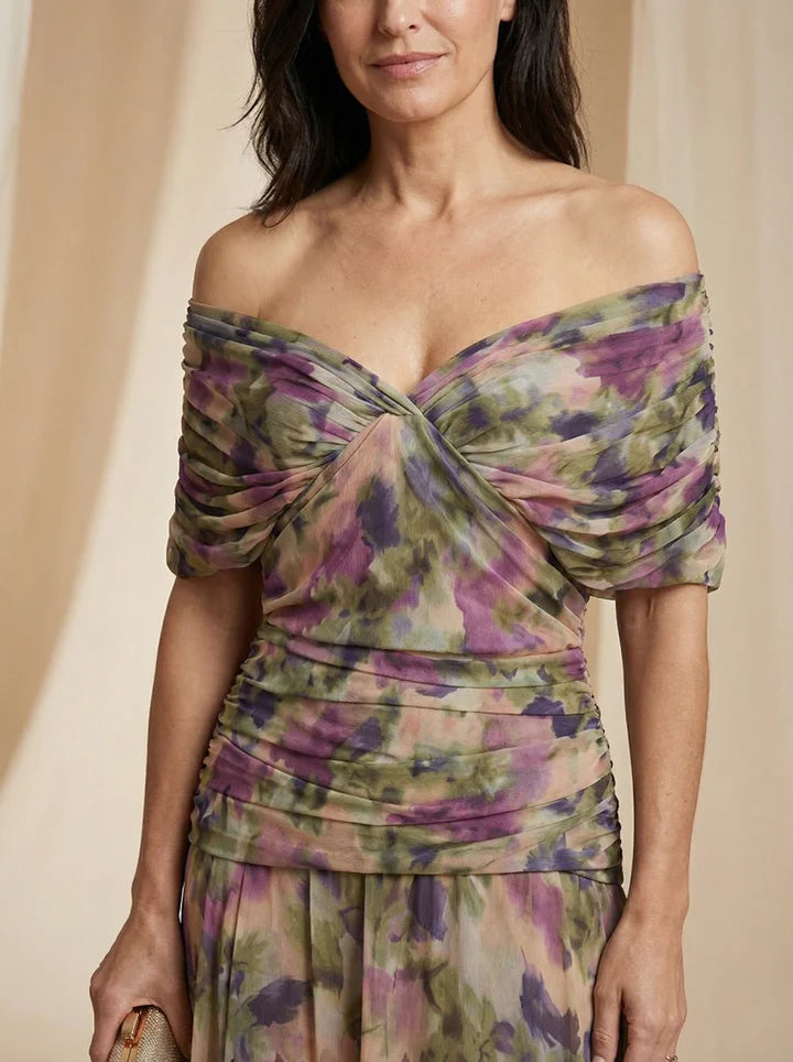Luisa - Vestido Largo Maxi con Escote en V