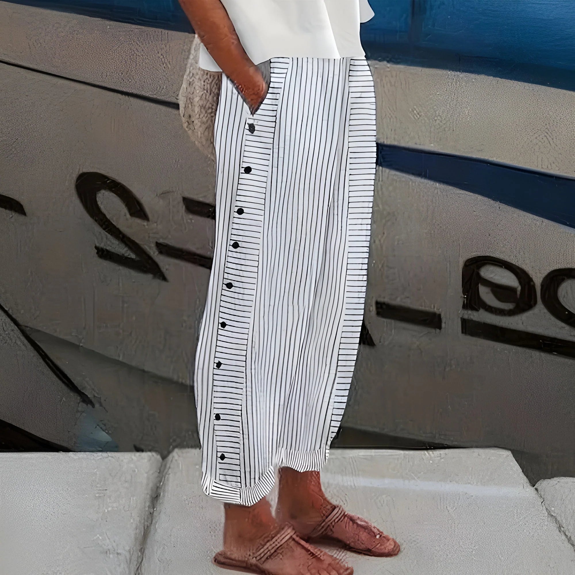 Laura - Pantalones Ligeros de Verano