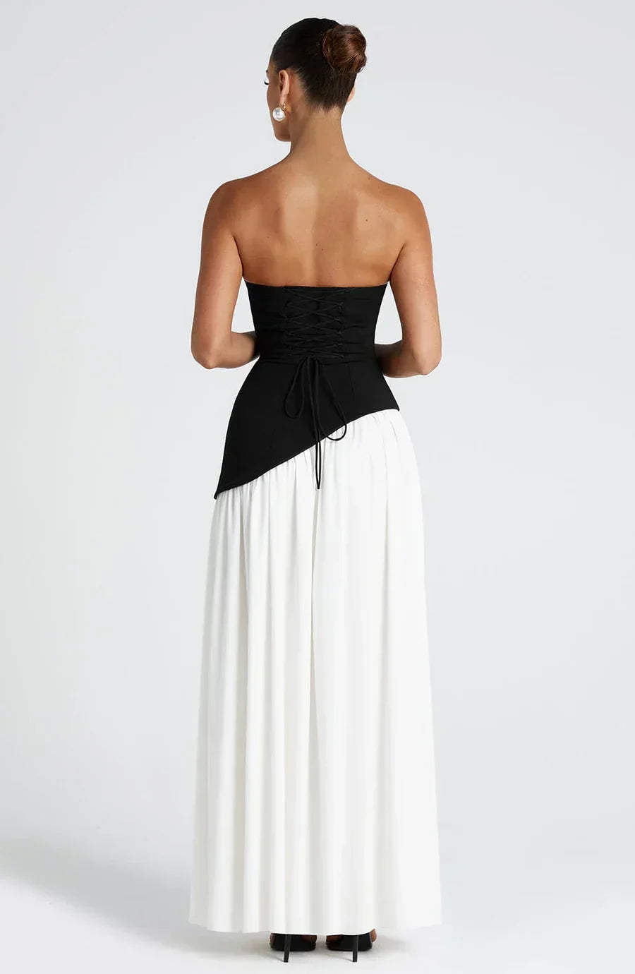 Zadie - Vestido Maxi Floral con Escote Halter