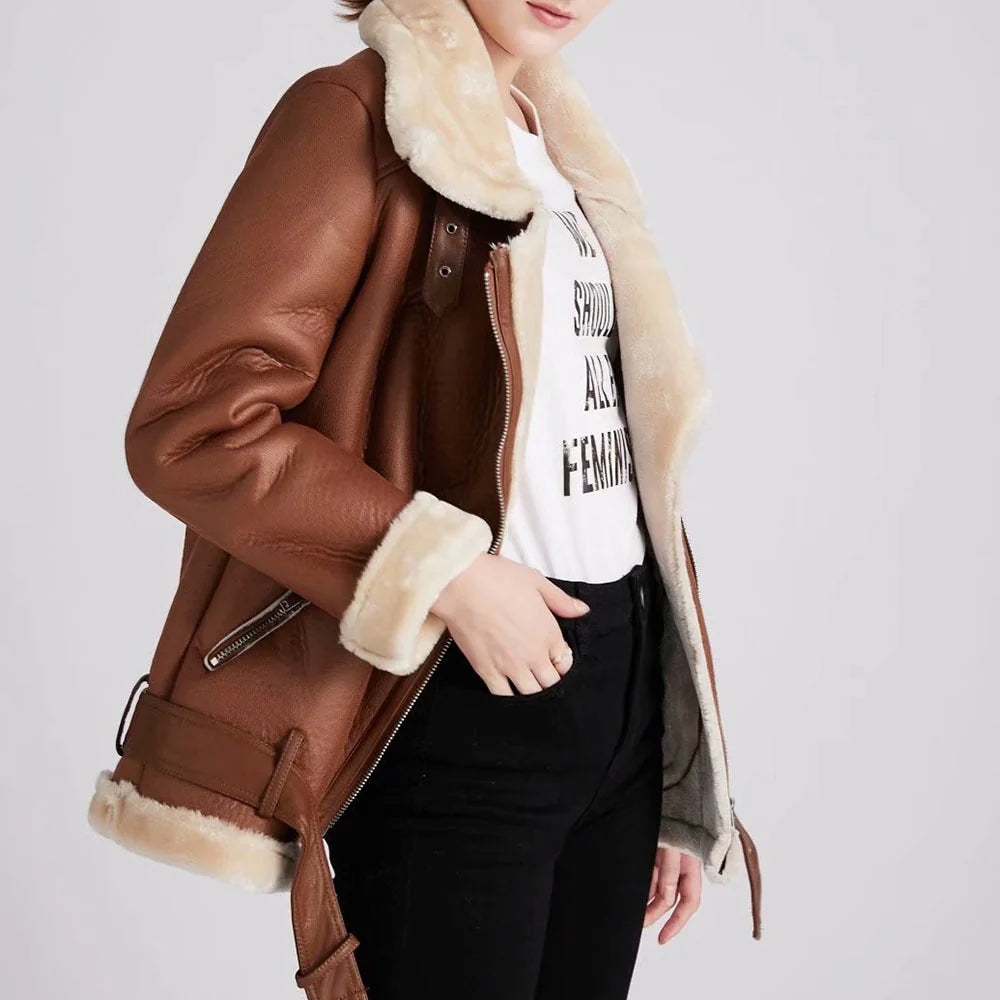 Julia - Chaqueta de Cuero Vegano