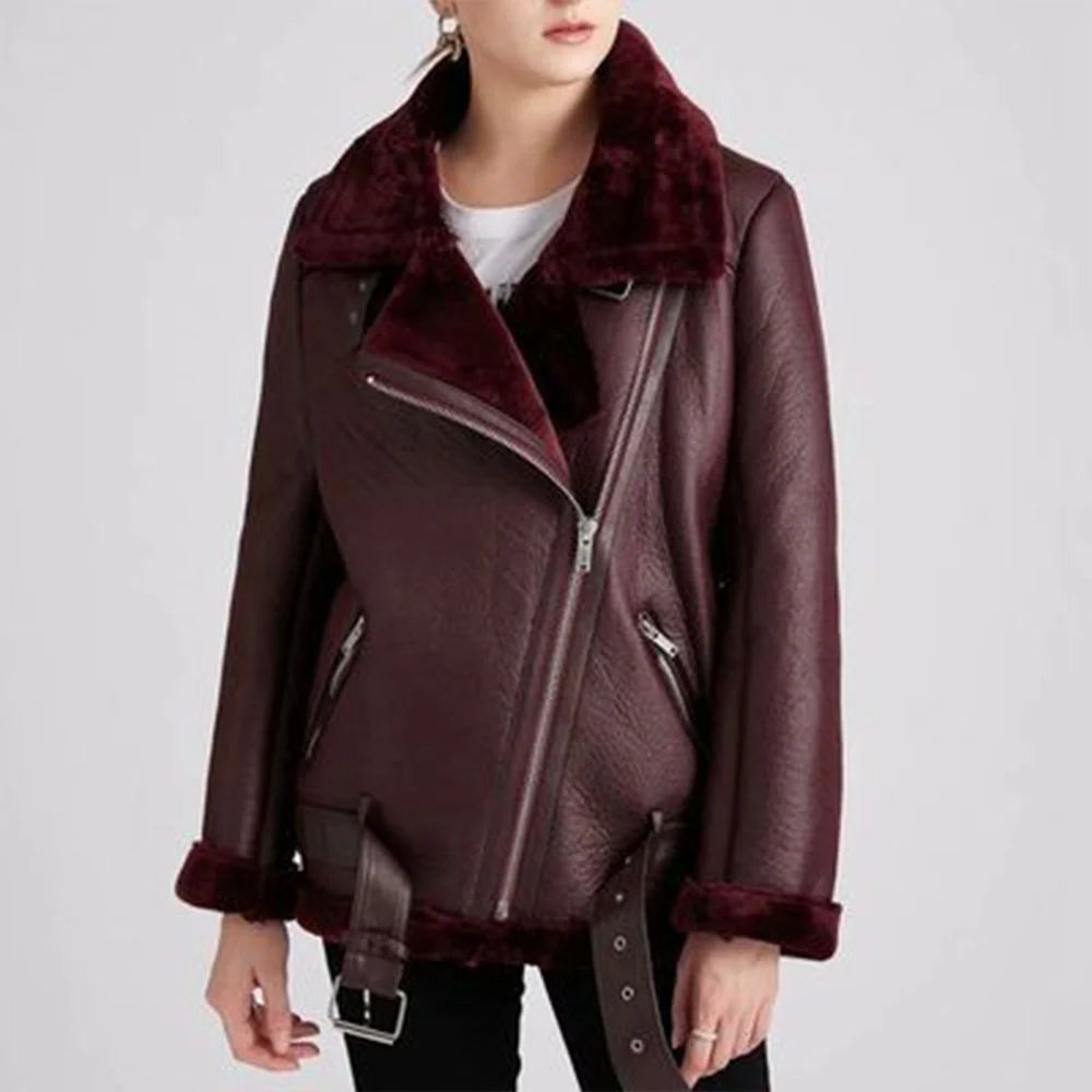 Julia - Chaqueta de Cuero Vegano