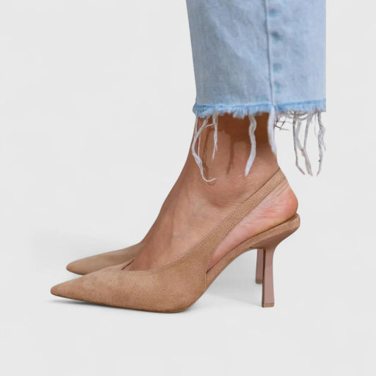 Bella - Zapatos de Tacón Cómodos Slingback